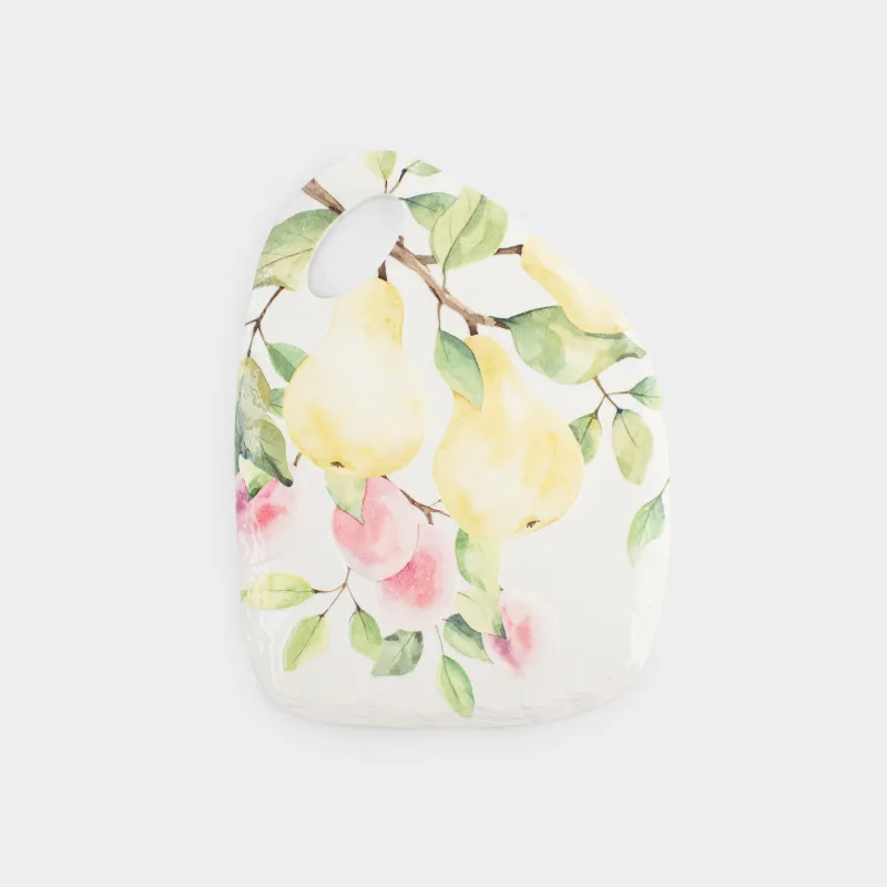 Подставка под горячее, 18x24 см, Груши и сливы, Crumple print