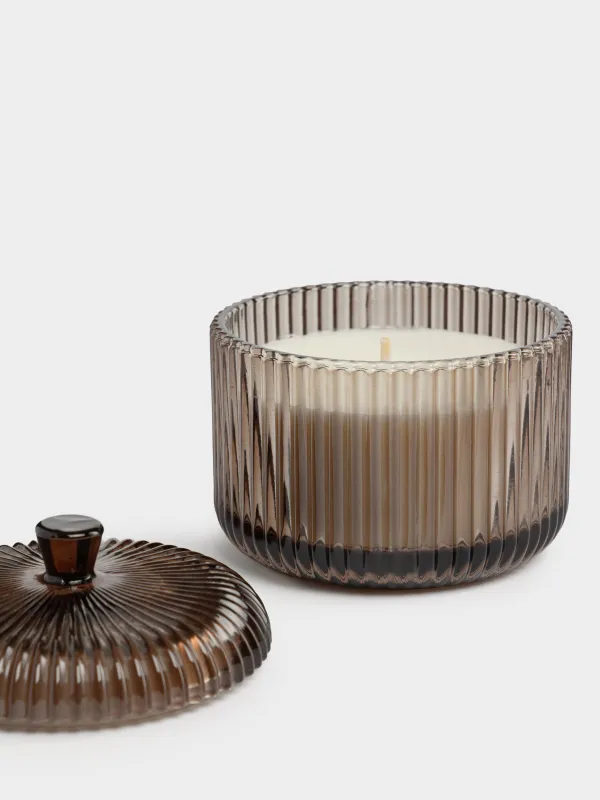 Свеча ароматическая, 10 см, в подсвечнике, Ember&Oak, Elegant, image-2