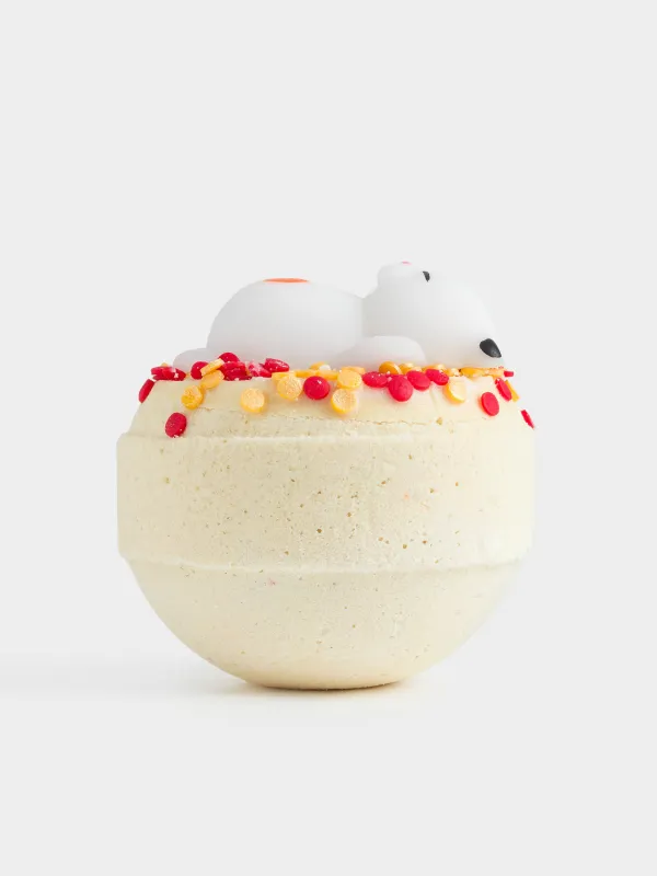 Бомбочка для ванны, 130 гр, с игрушкой, Банан и клубника, Кот, Cat, image-3