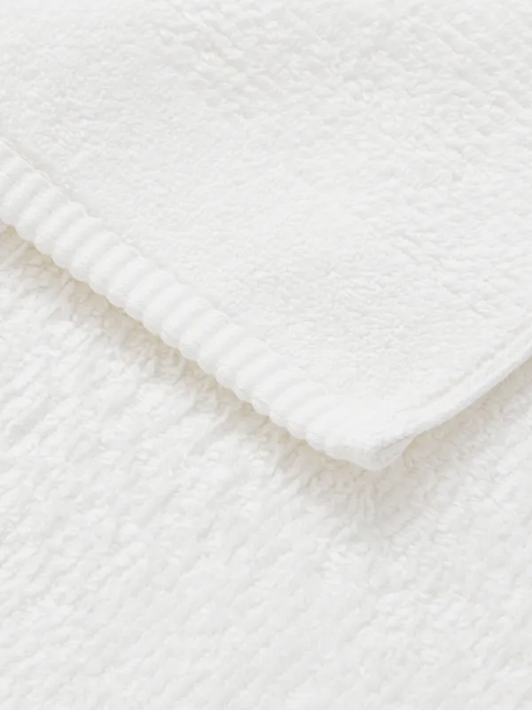 Полотенце, 50х90 см, хлопок, белое, Terry cotton, image-3