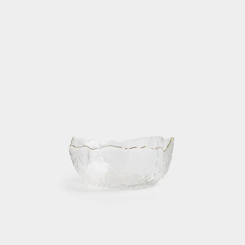 Салатник, 17х7 см, с золотистым кантом, Nautilus gold