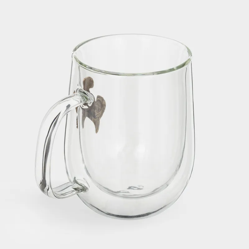 Кружка, 350 мл, стекло Б/металл, золотистая, Овен, Air-zodiac, image-2