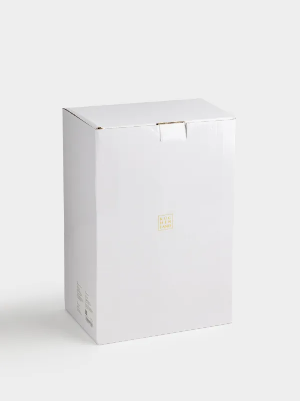 Подставка для бутылки, 12х33 см, полирезин, серебристая, Олень, Arctic deer, image-4