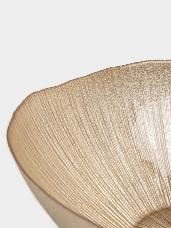 Салатник, 24х9 см, 1,7 л, стекло, шампань, Angle, image-4