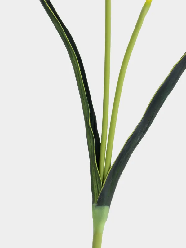 Цветок искусственный, 58 см, полиуретан/металл, Flower garden, image-3