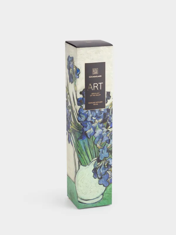 Ароматический диффузор, 430 мл, Dew & Lily of the valley, Ирисы, Art, image-3