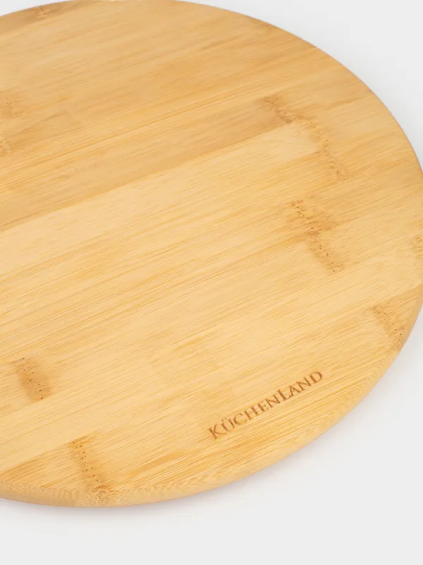 Блюдо сервировочное, 30 см, вращающееся, Bamboo, image-2