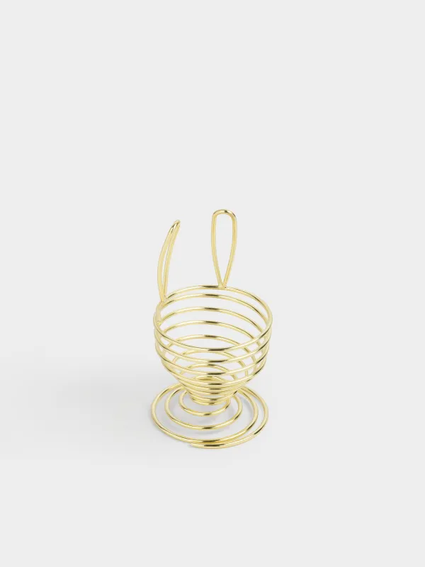 Подставка для яйца, 9 см, Ушки кролика, Twist gold, image-1