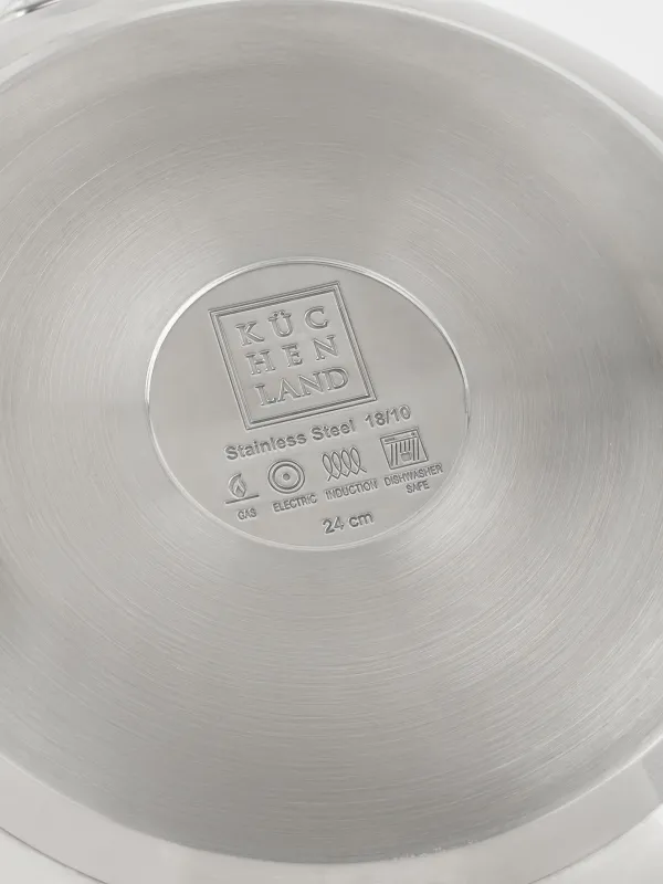 Сковорода, 24 см, сталь, Silver Stone, image-9