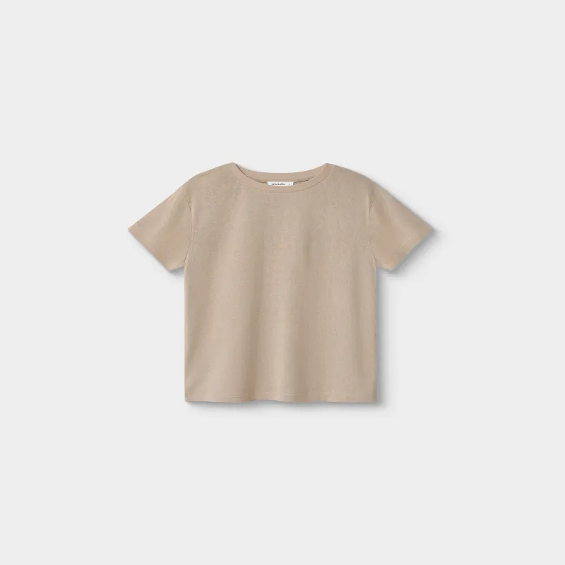 Футболка женская, бежевая, Hannah, image-10