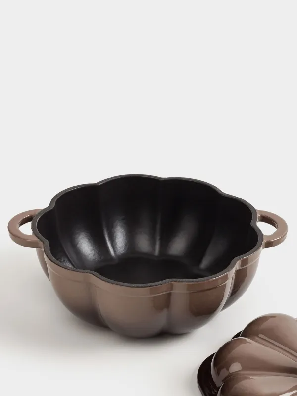 Кастрюля, 20 см, 1,7 л, с крышкой, Тыква, Gourd, image-5