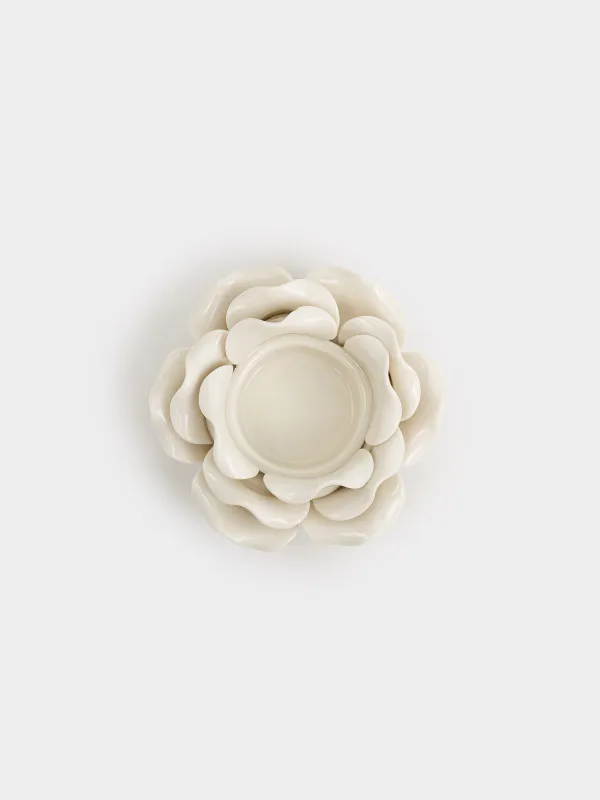 Подсвечник, 9x4 см, для чайной свечи, Роза, Rose, image-2