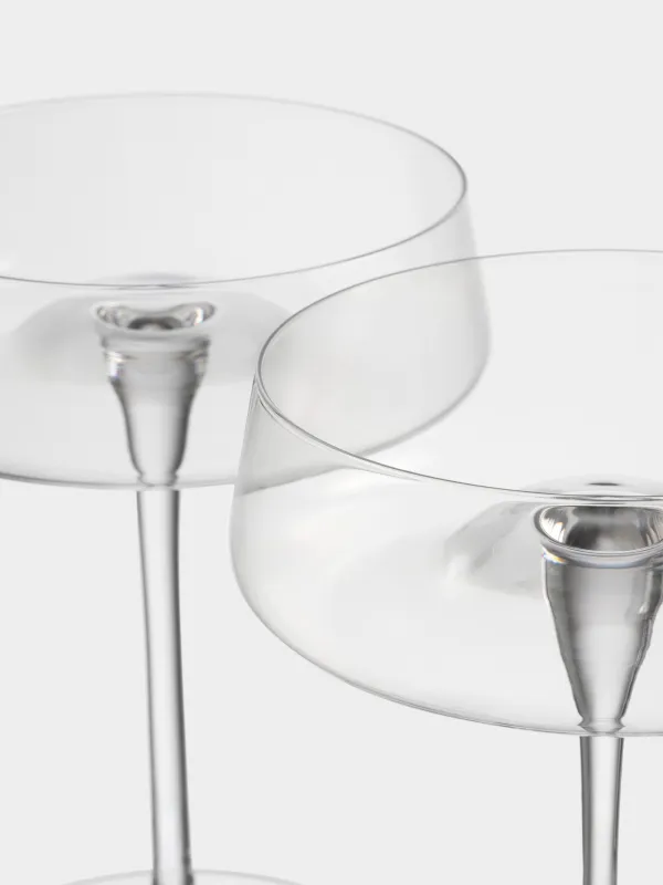 Бокал-креманка для шампанского, стекло, Savelli, image-1