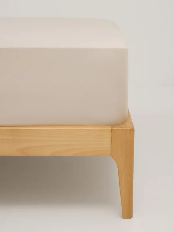 Простыня, 245х270 см, сатин 300 ТС, песочная, Satin, image-0