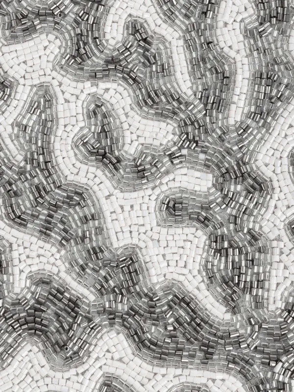 Салфетка под приборы, белая, Art beads, image-2