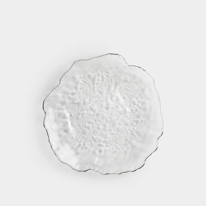 Блюдо, 30 см, с серебристым кантом, Nautilus silver