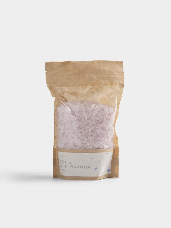 Соль для ванны, 350 гр, Лаванда, Fragrant salt, image-0