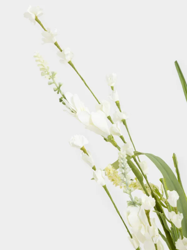 Ветка декоративная, 75 см, пластик/полиэстер, Белый люпин, Flower garden, image-3