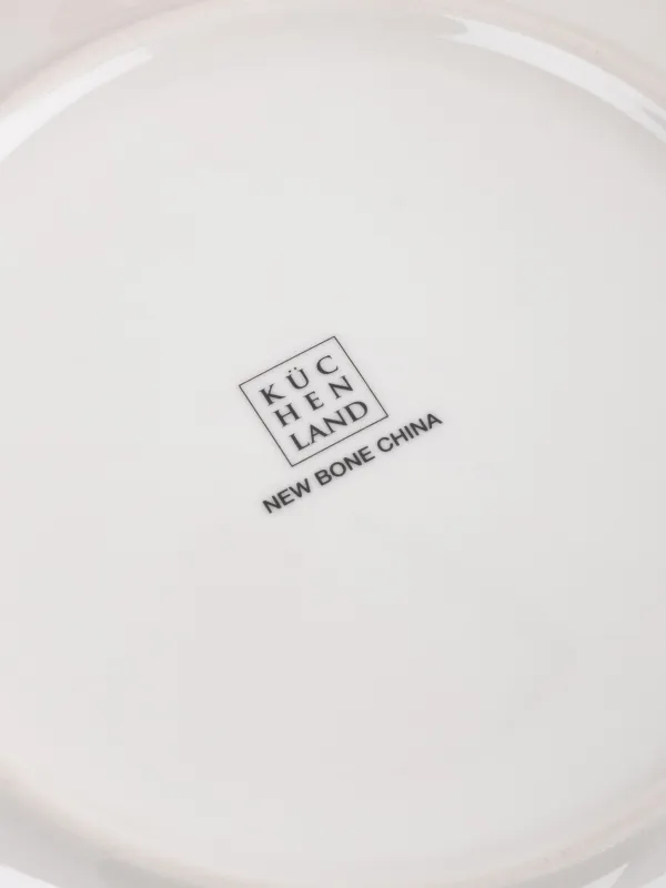 Набор посуды, детский, 1 перс, 3 пр, фарфор N, белый, Животные и листья, Forest animals, image-6