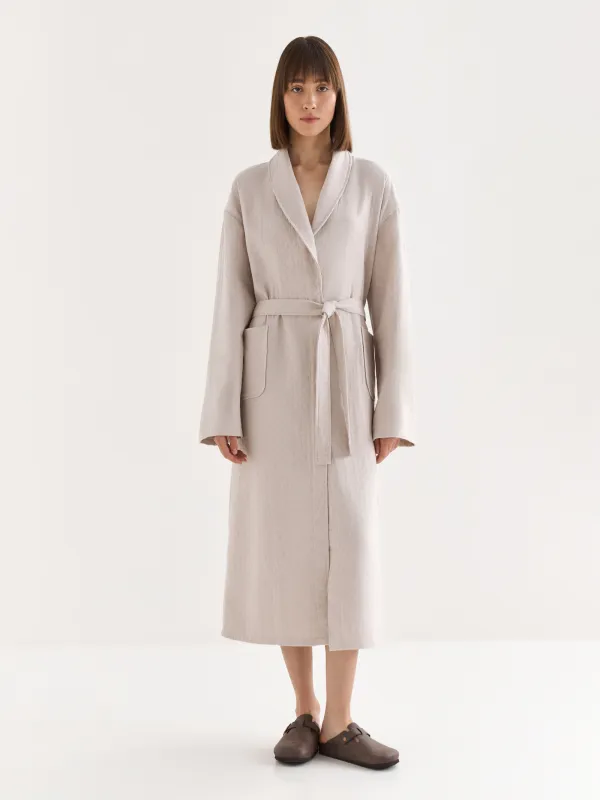 Халат женский, с длинным рукавом, Delania, image-0