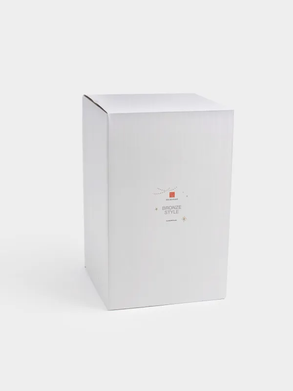 Снежный фонарь, 20 см, пластик, Bronze style, image-7