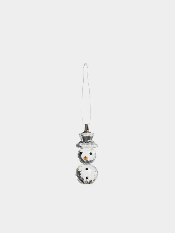 Игрушка елочная, 7 см, Снеговик, Figure crystal, image-0