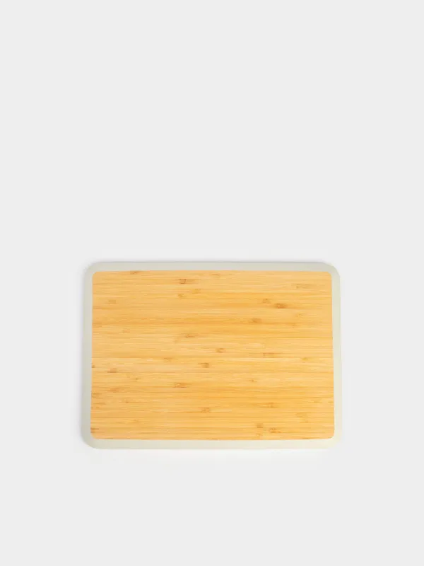Блюдо, 33x24 см, с молочным кантом, Bamboo soft, image-6