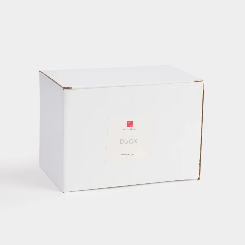 Сахарница, 11 см, 220 мл, с ложкой, керамика, Утенок, Duck, image-4