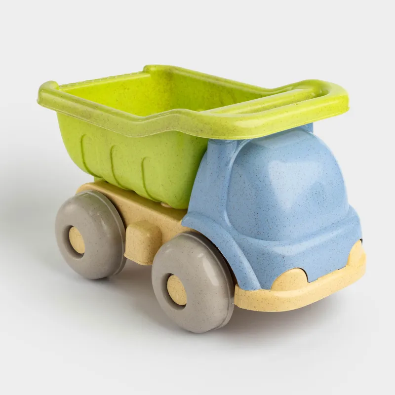 Набор игровой для песка, 5 пр, с игрушкой, пластик, цветной, Грузовик, Sunny, image-1