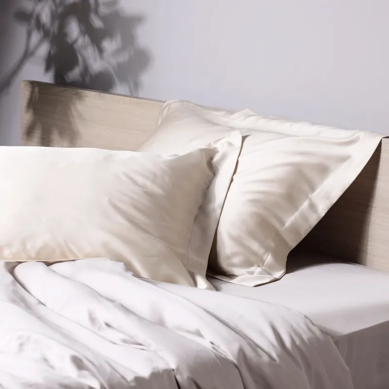 Наволочка, 50х70 см, 2 шт, тенсель 300 ТС, молочная, Tencel, image-0