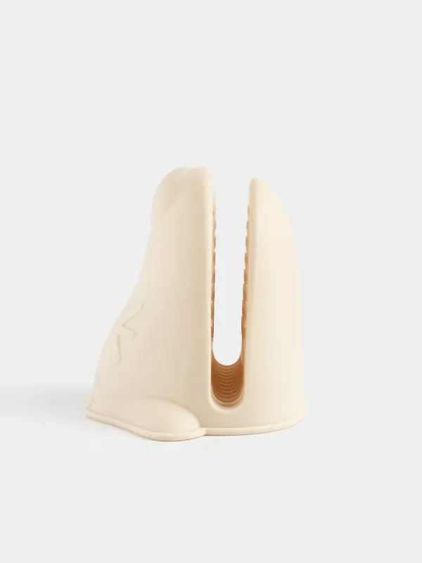 Прихватка, 13 см, силикон, бежевая, Собака, Soft kitchen, image-3