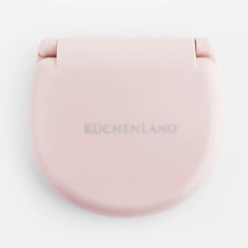 Набор для шитья и рукоделия, 7х6 см, 20 пр, в футляре, пластик/металл, пудровый,Thread, image-3