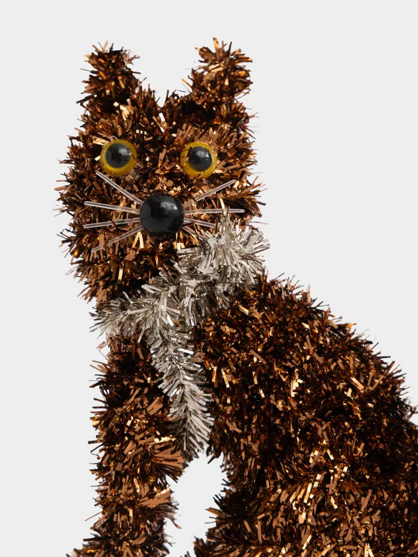 Статуэтка, 16 см, Кот, Tinsel decor, image-1