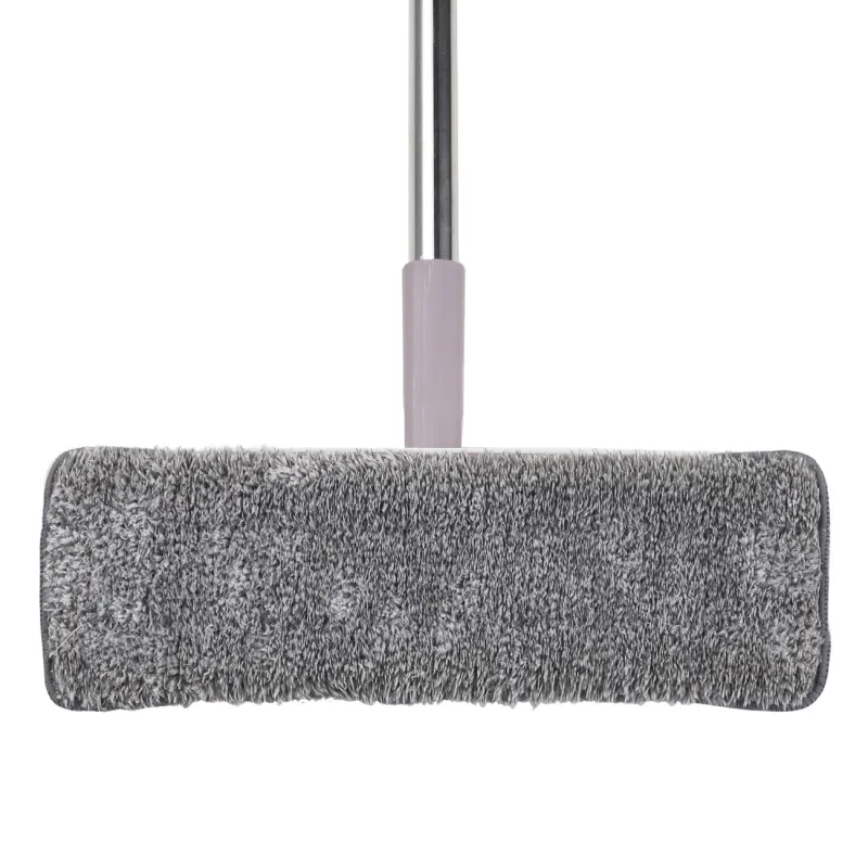 Швабра с ведром, с отжимом и очисткой, прямоугольная, бело-лиловая, Mop, image-13