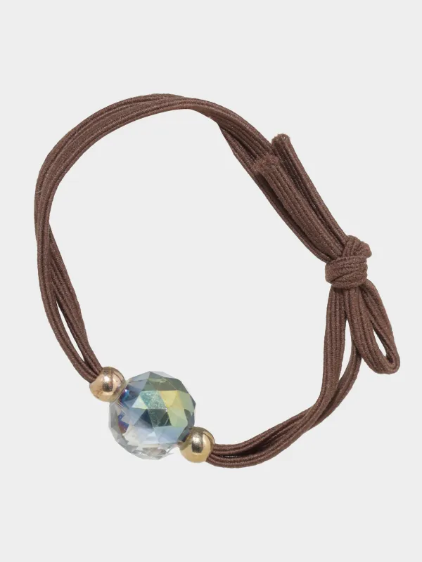 Резинка для волос, 4 см, 3 шт, пластик, цветная, Стеклярус, Gracile, image-2