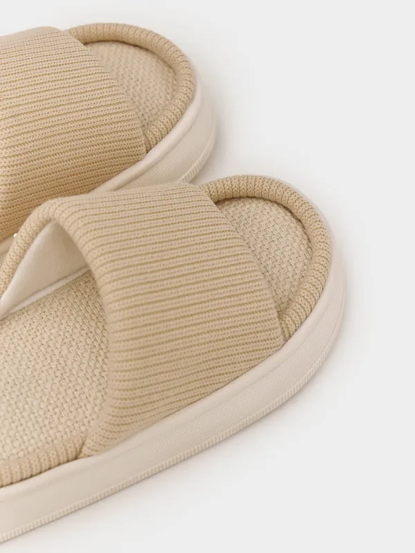 Тапочки женские, Knitted, image-3