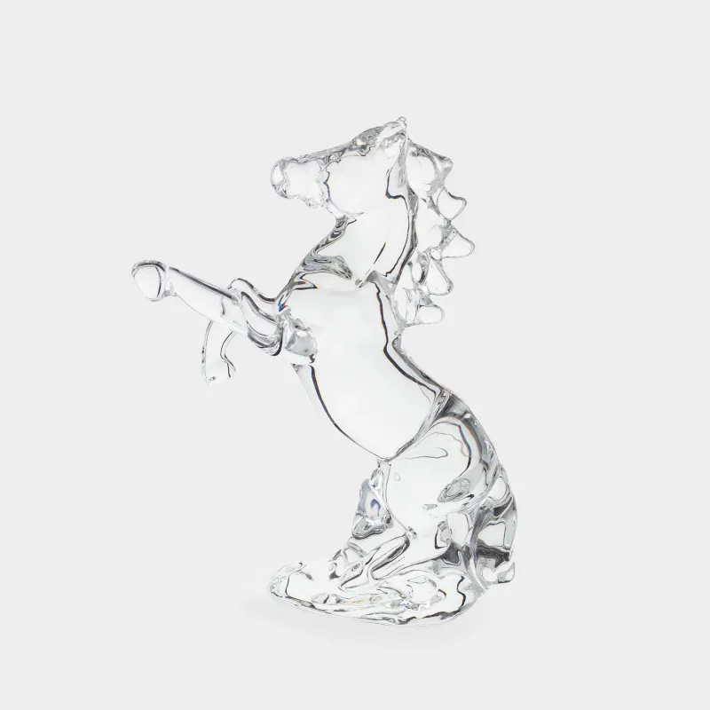 Статуэтка, 11 см, кристальное стекло, Конь, Horse vitreous