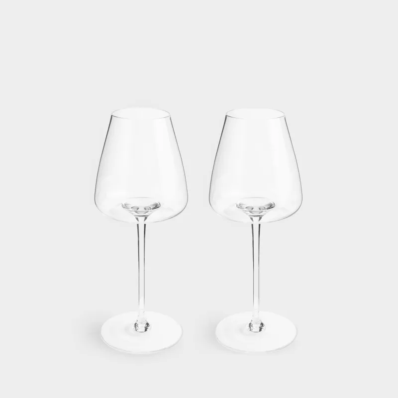 Бокал для красного вина, 480 мл, 2 шт, кристальное стекло, Sorento