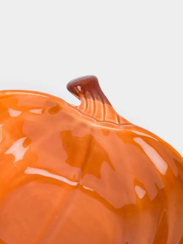 Салатник, 21х6 см, 480 мл, керамика, оранжевый, Тыква, Forest symphony, image-2