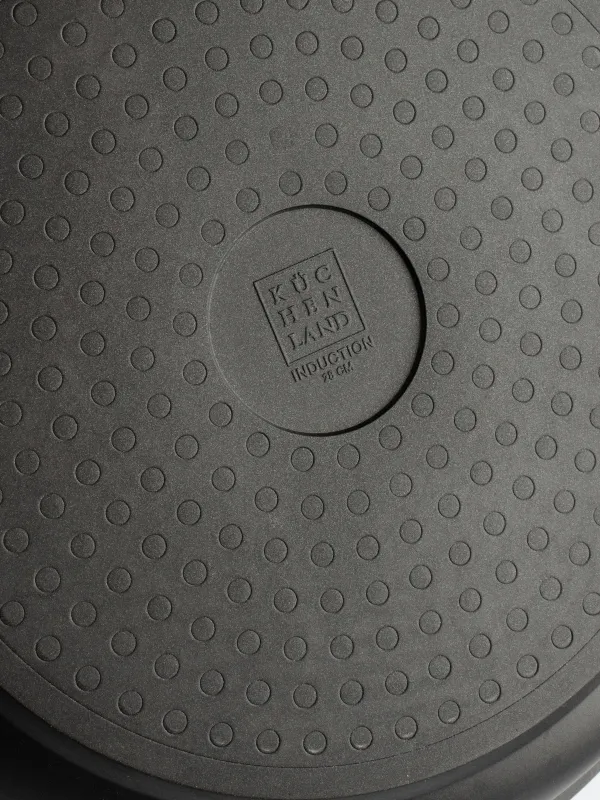 Сковорода, 28 см, съемная ручка, с покрытием, алюминий, Solution Red 2, image-7