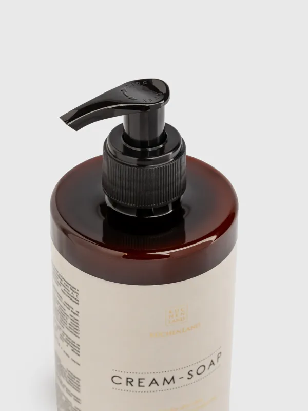 Крем-мыло, 450 мл, с дозатором, Цветочный, Perfect care, image-1