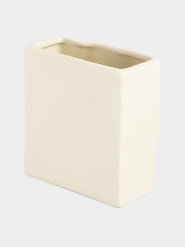 Подставка для косметических кистей, 12 см, керамика, Face, image-2