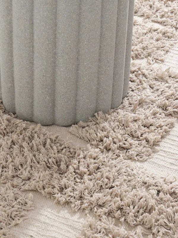 Ковер, с ворсом, хлопок, Cage pattern, image-5