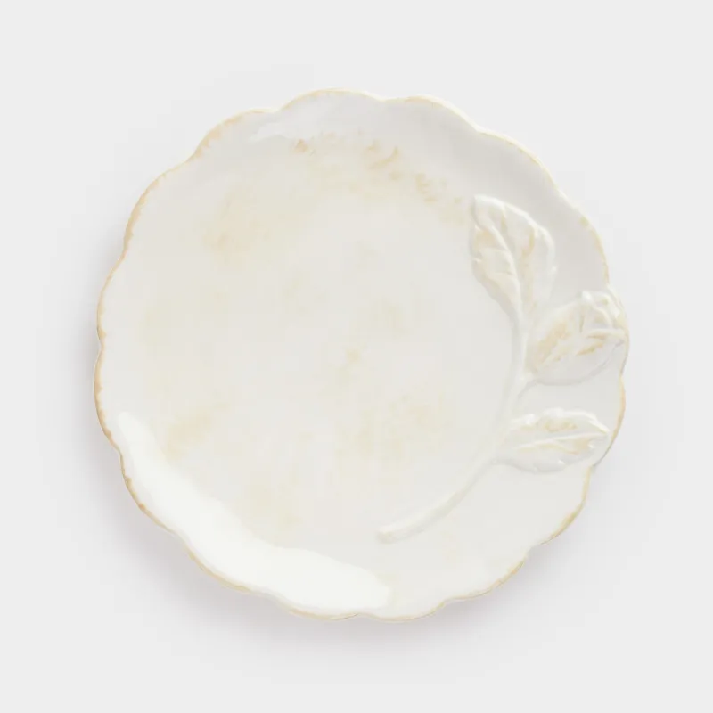 Пара чайная, 1 перс, 2 пр, 320 мл, керамика D, молочно-бежевая, Цветок, Bloome, image-4