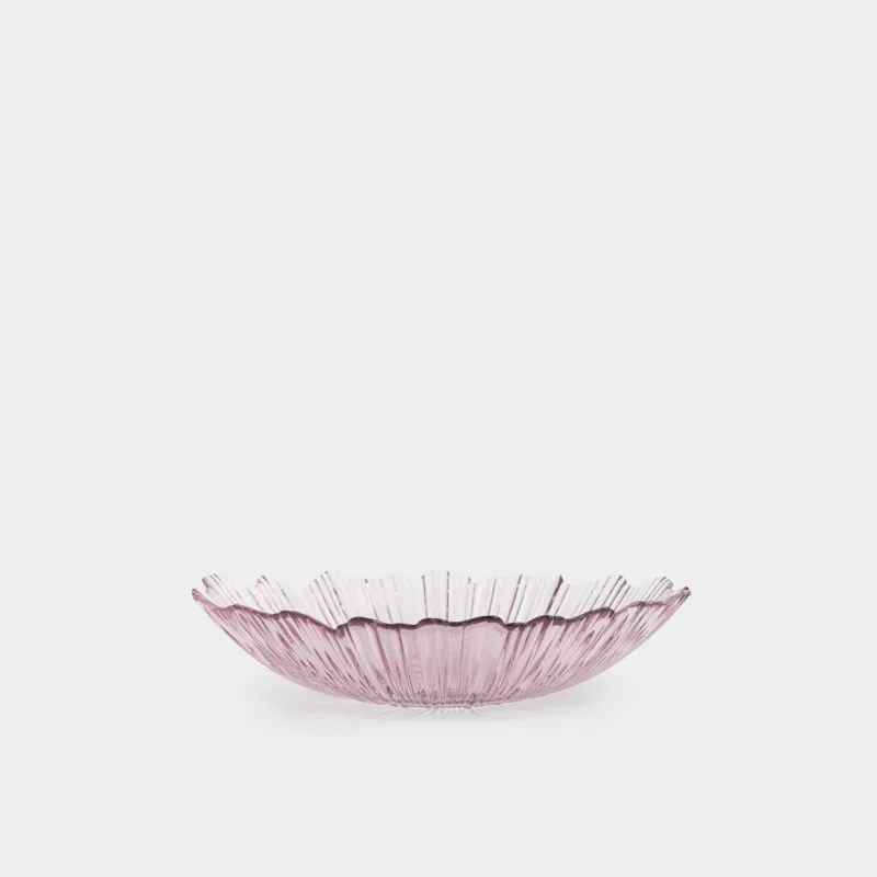 Блюдо глубокое, 19х4 см, стекло Р, Verge