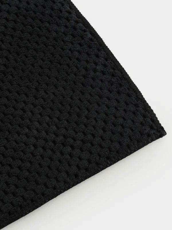 Коврик для сушки посуды, 51х38 см, микрофибра, черный, Black clean, image-1