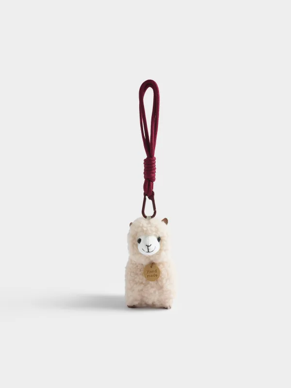 Игрушка-брелок, 13 см, мягкая, Альпака, Keychain toy, image-0