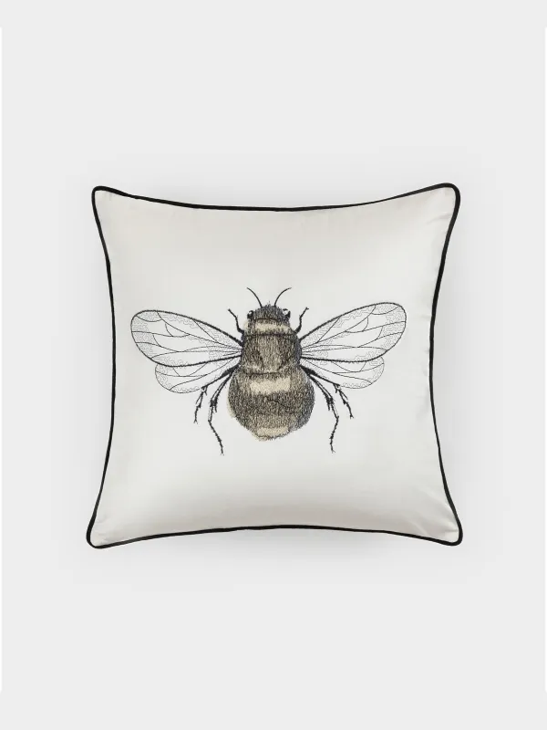 Подушка декоративная, 45х45 см, Шмель, Bugs, image-0