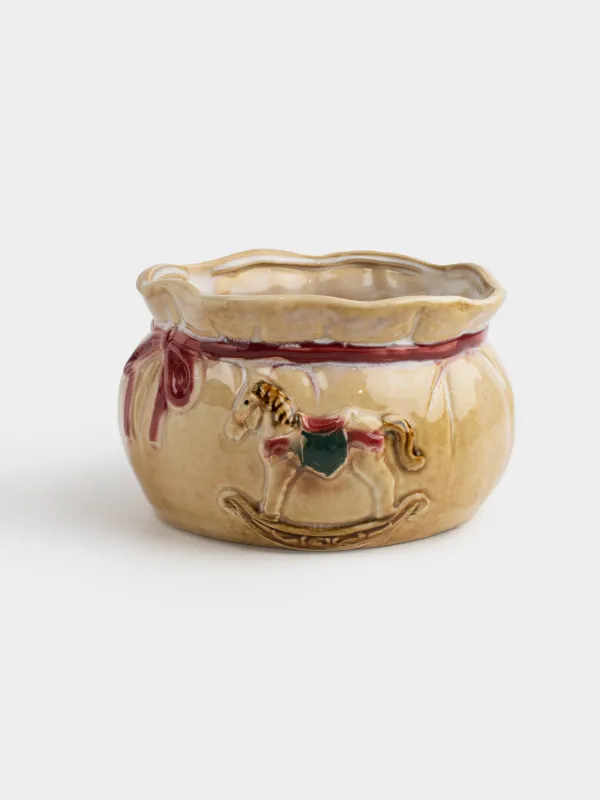 Конфетница, 17х10 см, Мешок с подарками, Christmas miracle classic, image-0