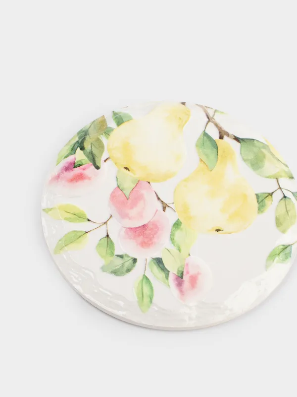 Подставка под кружку, Груши и сливы, Crumple print, image-1